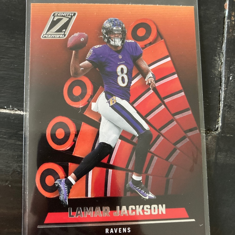 Lamar Jackson football card